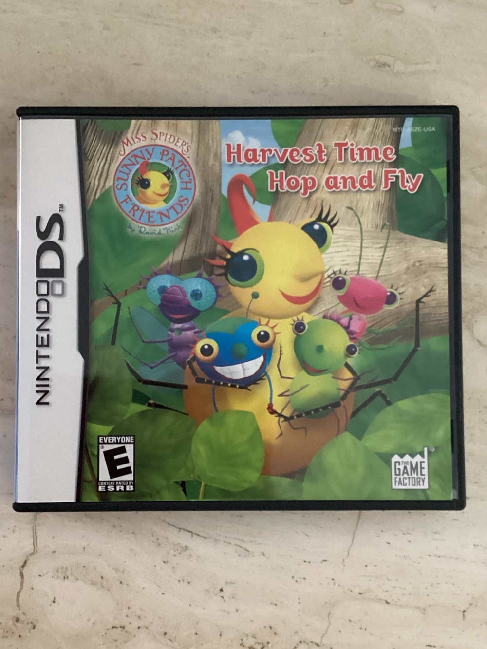 Miss Spider’s Sunny Patch Friends Harvest Time Hop And Fly Nintendo DS Game
